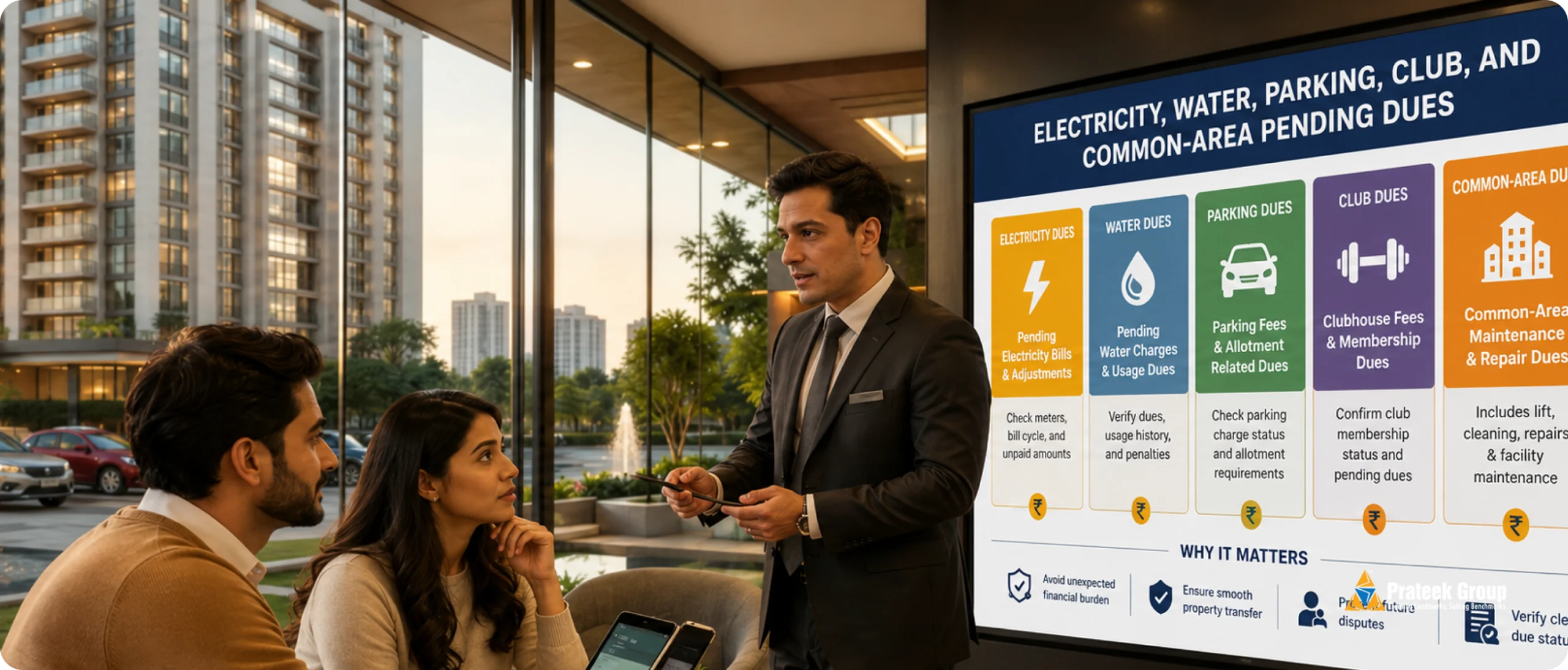 Electricity, Water, Parking, Club, And Common-Area Dues